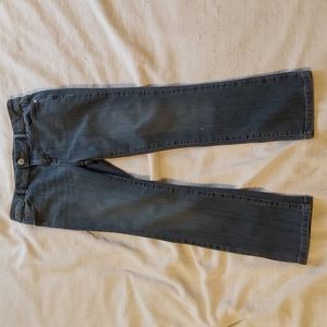 Simply Vera Vera Wang denim capris. Size 6.